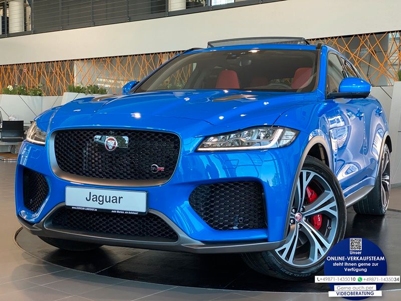 Jaguar F-Pace SVR AWD Sbel Pano SurrView AdSR ACC AHK