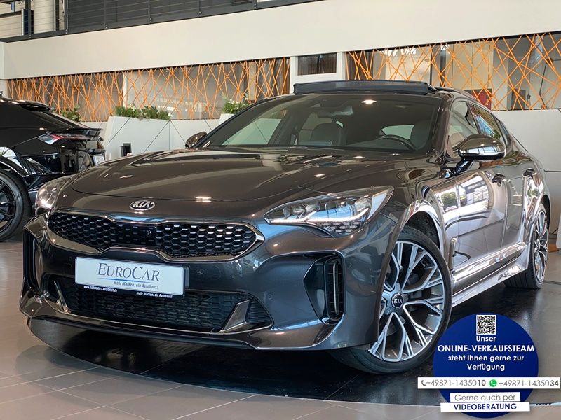 Kia Stinger 2.0 T-GDI GT Navi LED Sbel Pano H&K ACC