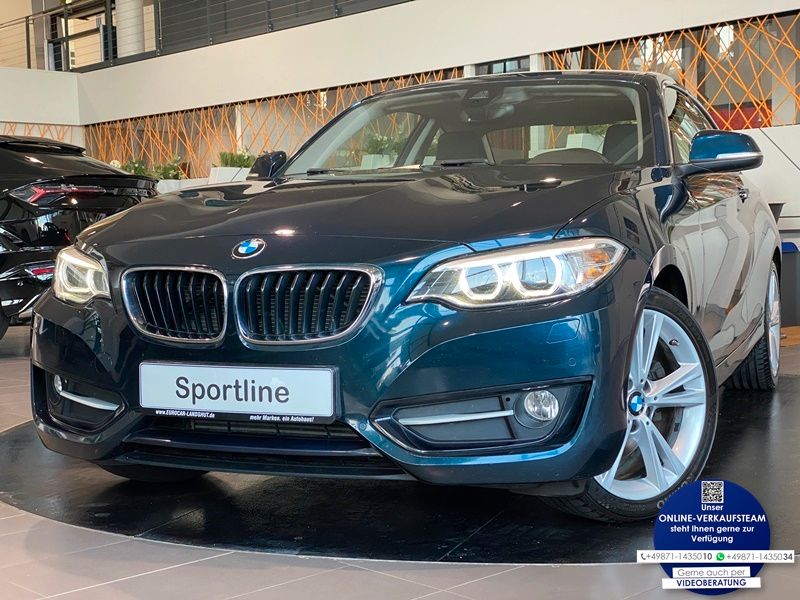 BMW 228i Coupé SportLine Navi Xenon DrivingA Shz Kam